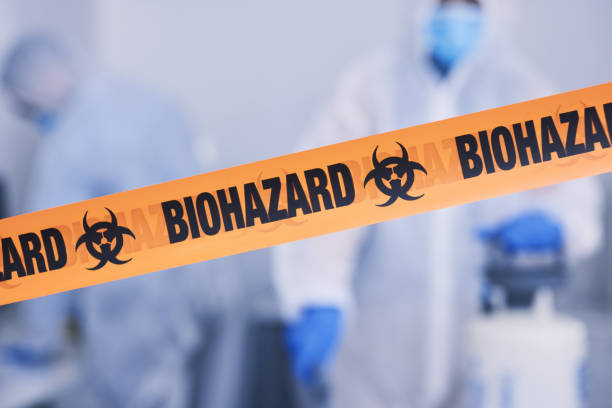 Professional Biohazard technician working in Bat Cave, NC